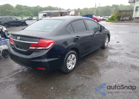 2013 Honda Civic Lx z USA, uszkodzony, nr VIN 2HGFB2F56DH595233